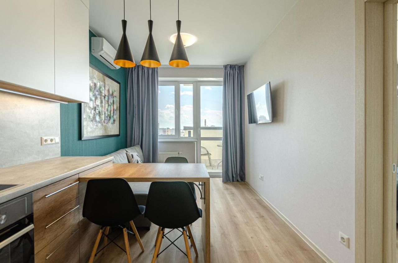 Petrovdom 5-25 In Cozy Apartment In Residential Complex "Beresteiskyi" Kiev Exteriör bild