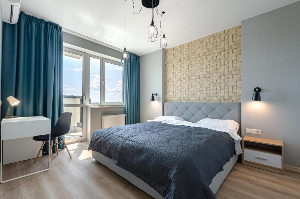 Petrovdom 5-25 In Cozy Apartment In Residential Complex "Beresteiskyi" Kiev Exteriör bild