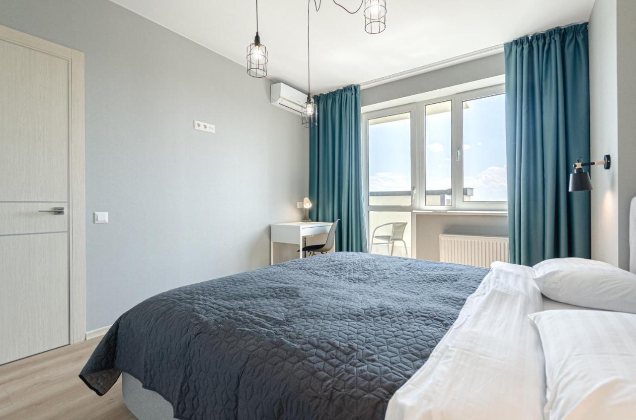 Petrovdom 5-25 In Cozy Apartment In Residential Complex "Beresteiskyi" Kiev Exteriör bild